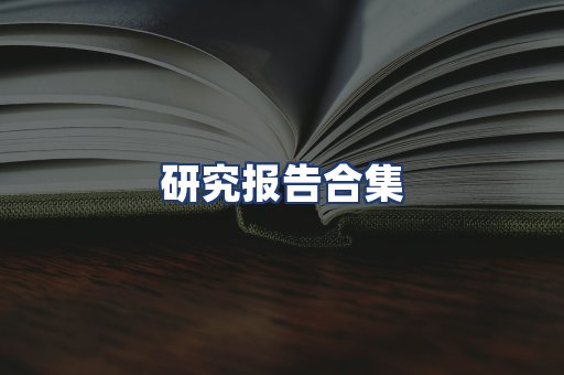 研究报告合集